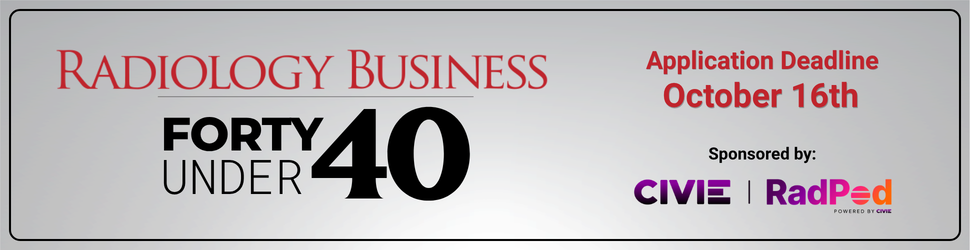 Radiology Business Forty Under 40 2026