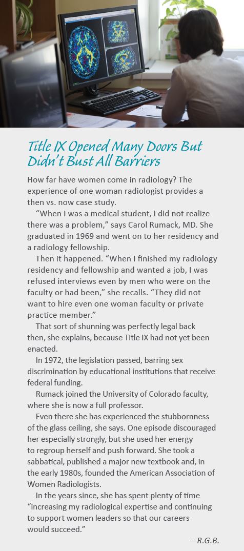 Title IX Opened Many Doors But Didn’t Bust All Barriers