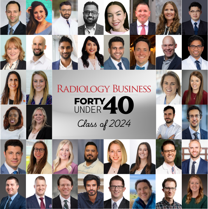 Radiology Business 40 Under 40 Class of 2024