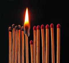 matches burning burnout