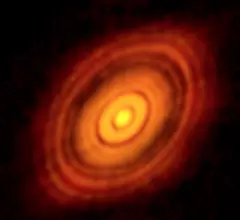 Planet formation at 450 light-years
