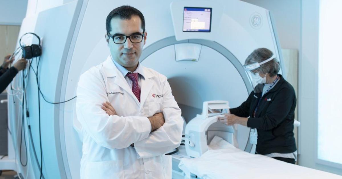 For the first time, radiologists have discovered a correlation between COVID-19 brain MRI and lung CT images.