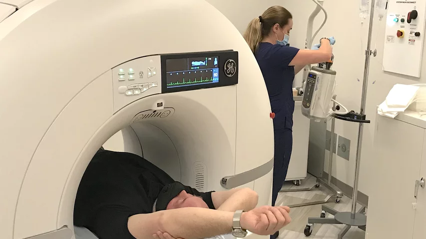 Technologist sets up the CT contrast injector prior to a cardiac CT scan at the Duly outpatient cardiac clinic. The American College of Radiology (ACR) has released the latest edition of the ACR Appropriateness Criteria, which includes 221 diagnostic imaging and interventional radiology topics with more than 1,050 clinical variants covering 2,900 clinical scenarios. #ACR #AUC #appropriateuse