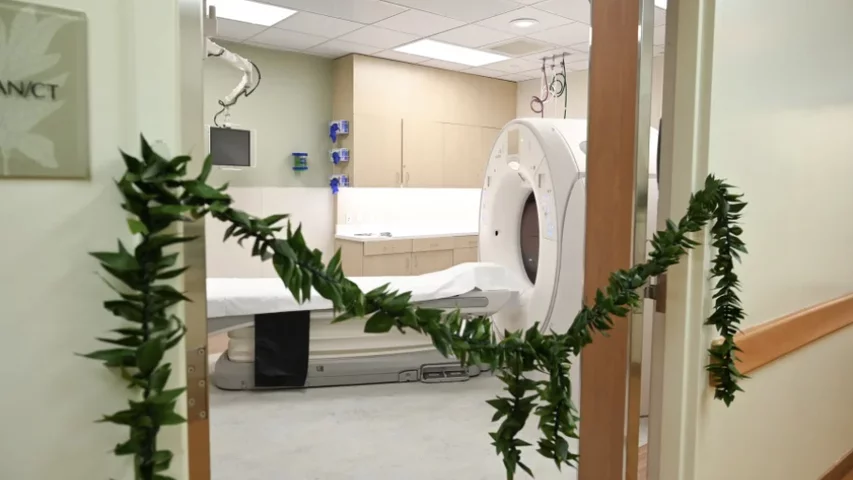 The hospital said Maui Memorial's new state-of-the-art CT scanner will help strengthen access to high-quality care for the Maui County community.