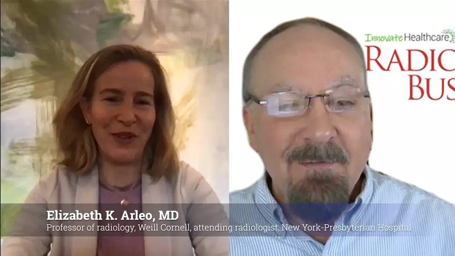 Interview with Elizabeth K. Arleo, MD, and Radiology Business Editor Dave Pearson on American College of Radiology, ACR, new family medical leave resolution.