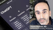 Rajesh Bhayana MD Toronto General Hospital in Toronto on ChatGPT passing radiology board.