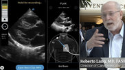 Roberto Lang, MD, explains how AI can help novice users get diagnostic quality cardiac echo exams at ASE 2023.#ASE #AI #ASE2023