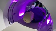 AI isGE Omni Legend PET CT nuclear imaging system at RSNA 2023. Photo by Dave Fornellat RSNA 2023. Photo by Dave Fornell