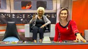 Nichelle Nichols, who played Lt. Uhura on the original Star Trek series, at a sci-fi convention. Image from her website
