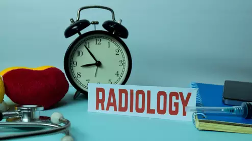 radiology clock alarm turnaround time efficiency