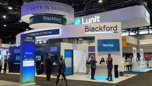 AI companies at RSNA 2024 Bayer Blackford Lunit.