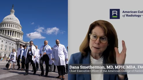 Dana Smetherman, MD, MPH, MBA, FACR, chief executive officer of the American College of Radiology (ACR), explains changes to the ACR annual meeting designed to better engage members and to make radiology's voice heard more clearly on Capital Hill.