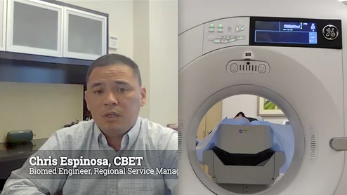 Chris Espinosa, CBET, a biomedical engineer and regional service manager from InterMed, outlines some of the issues facing rural hospitals and why they can have longer downtime for equipment than larger metropolitan area hospitals.