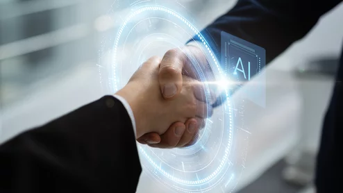 AI handshake