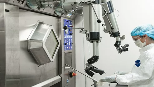 Radiopharmaceutical manufacturing at a SOFIE Biosciences site