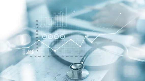 Medicare data stethoscope healthcare trends graphs finance financials