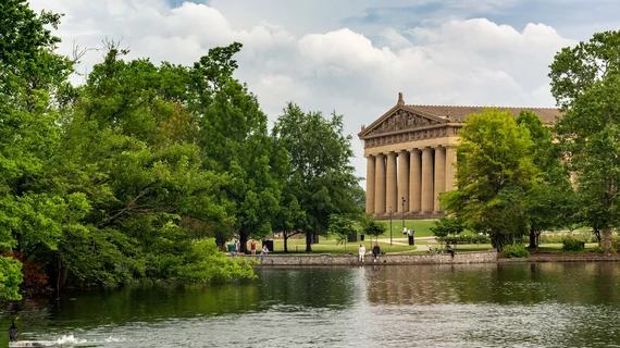 Centennial Park Nashville Tennessee Parthenon