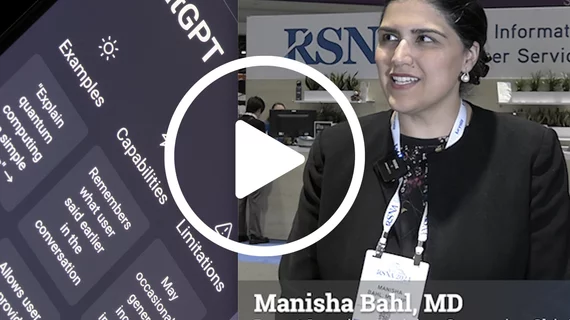 Most popular radiology video interviews on Health Imaging. The evolving role of artificial intelligence (AI) in breast imaging was a big topic at the Radiological Society of North America (RSNA) 2024 meeting. Health Imaging spoke with Manisha Bahl, MD, breast imaging division quality director and breast imaging division co-service chief at Massachusetts General Hospital and an associate professor of radiology, Harvard Medical School, at the conference to hear more about her breast AI sessions.