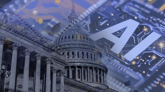 политика в области искусственного интеллекта (ИИ) Вашингтон Капитолий