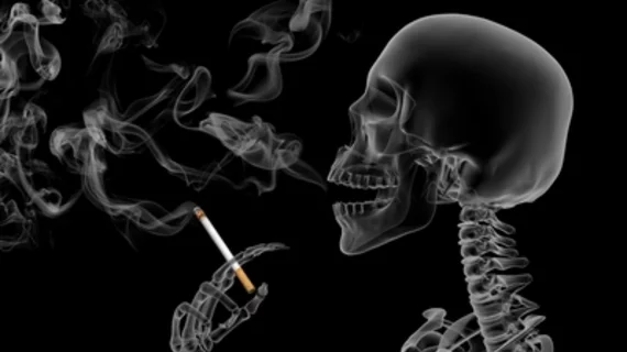 Smoking Skeleton